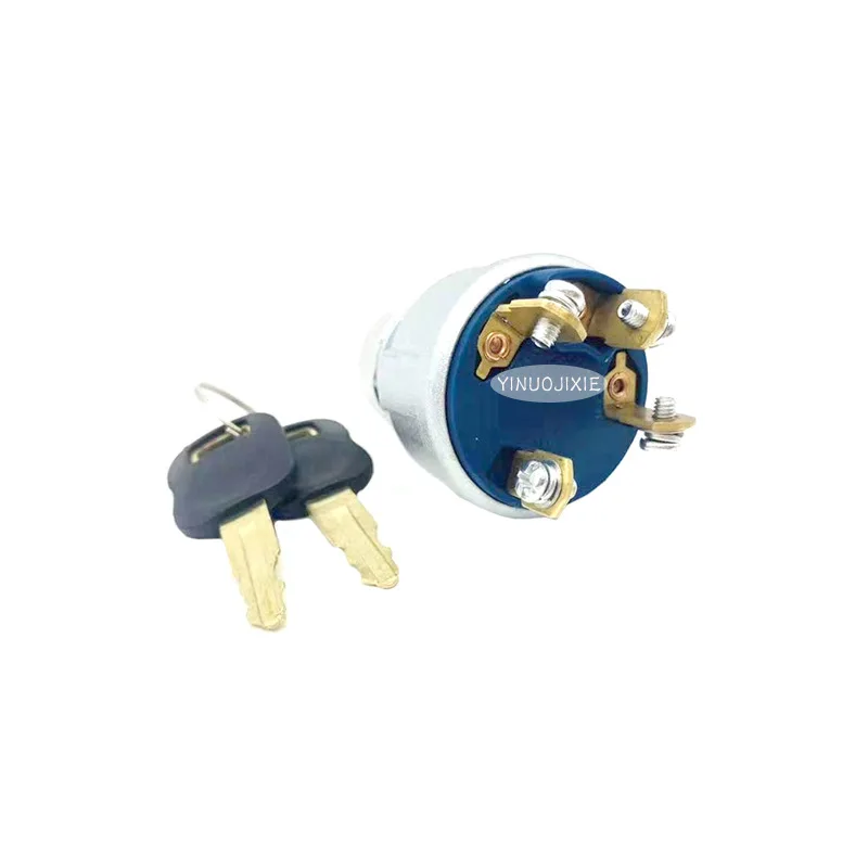9G-7641 237-3530 pour Caterpillar E320C quatre fils interrupteur d'allumage démarreur électrique serrure de porte allumeur