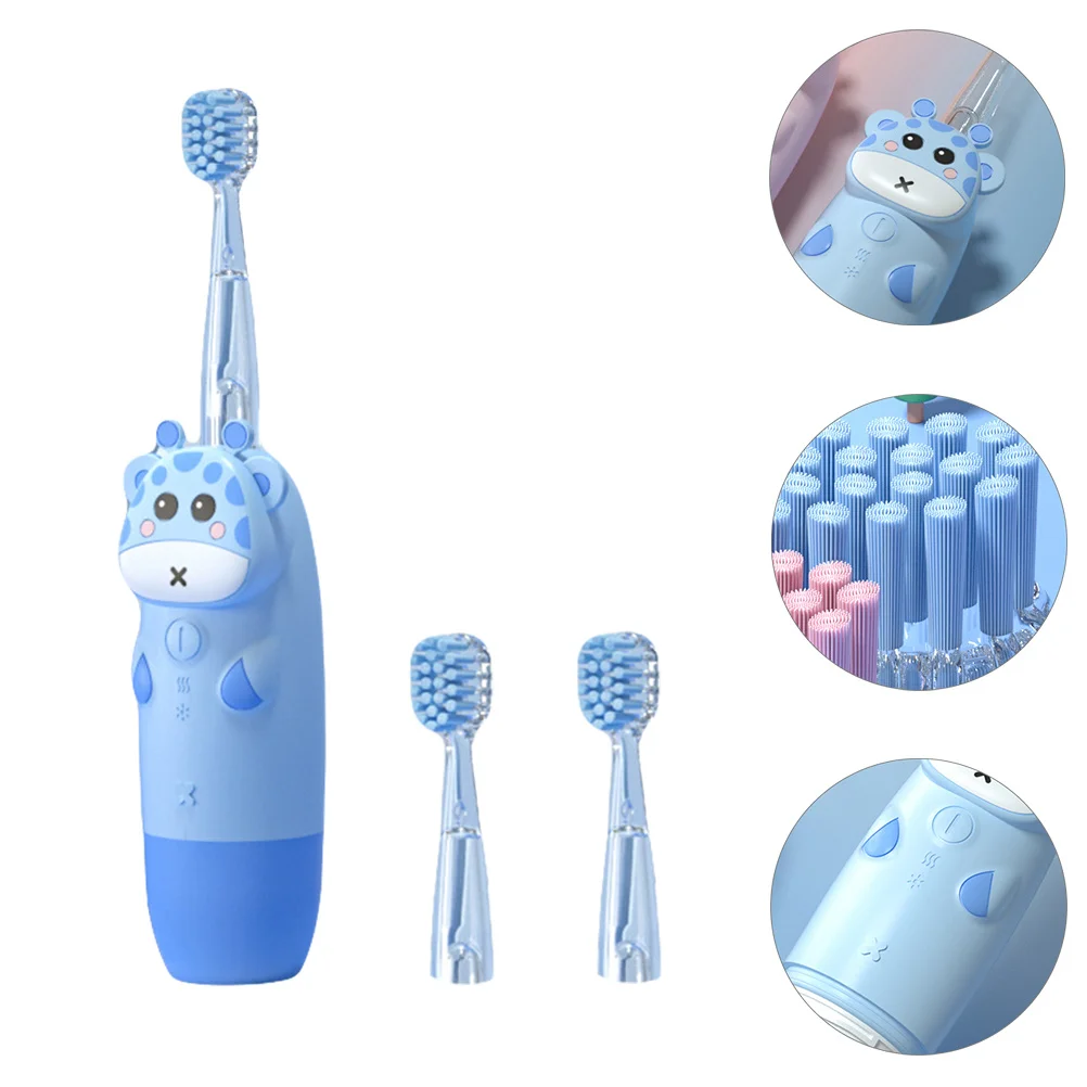 

1Set Electric Toothbrush Comfortable Handle Small Brush Head Safe Gentle on Gums Waterproof Sonic Toothbrush Oral Care