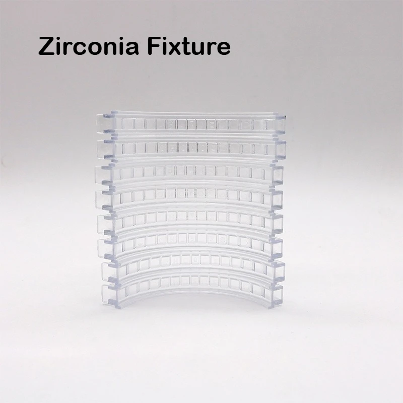 50Pcs Disposable Dental CAD/CAM Milling Machine Accessories Zirconia Block Disc C Clamp Holder
