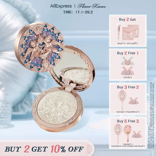 Resaltador en relieve de la colección Flower Knows Little Angel