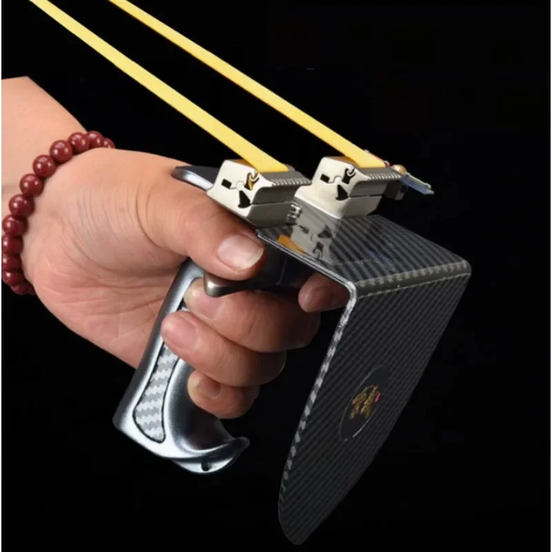 High-precision Outdoor Shooting Slingshot Equipped with a Hand Protection Guard for Safety Suitable for Shooting Practice