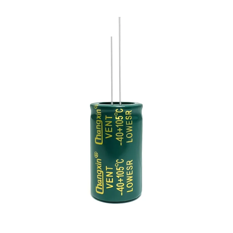 6pcs 450V 150uF Electrolytic Capacitor High Frequency Low ESR Long Life Green Gold 18x30mm for Power Supply