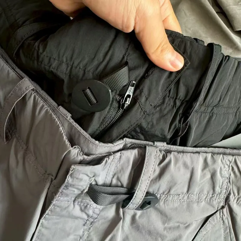 Pantaloni multitasche giapponesi Goldwin Machete Pantaloni da paracadutista neri grigi Uomo Donna Pantaloni larghi casual taglie forti di alta qualità