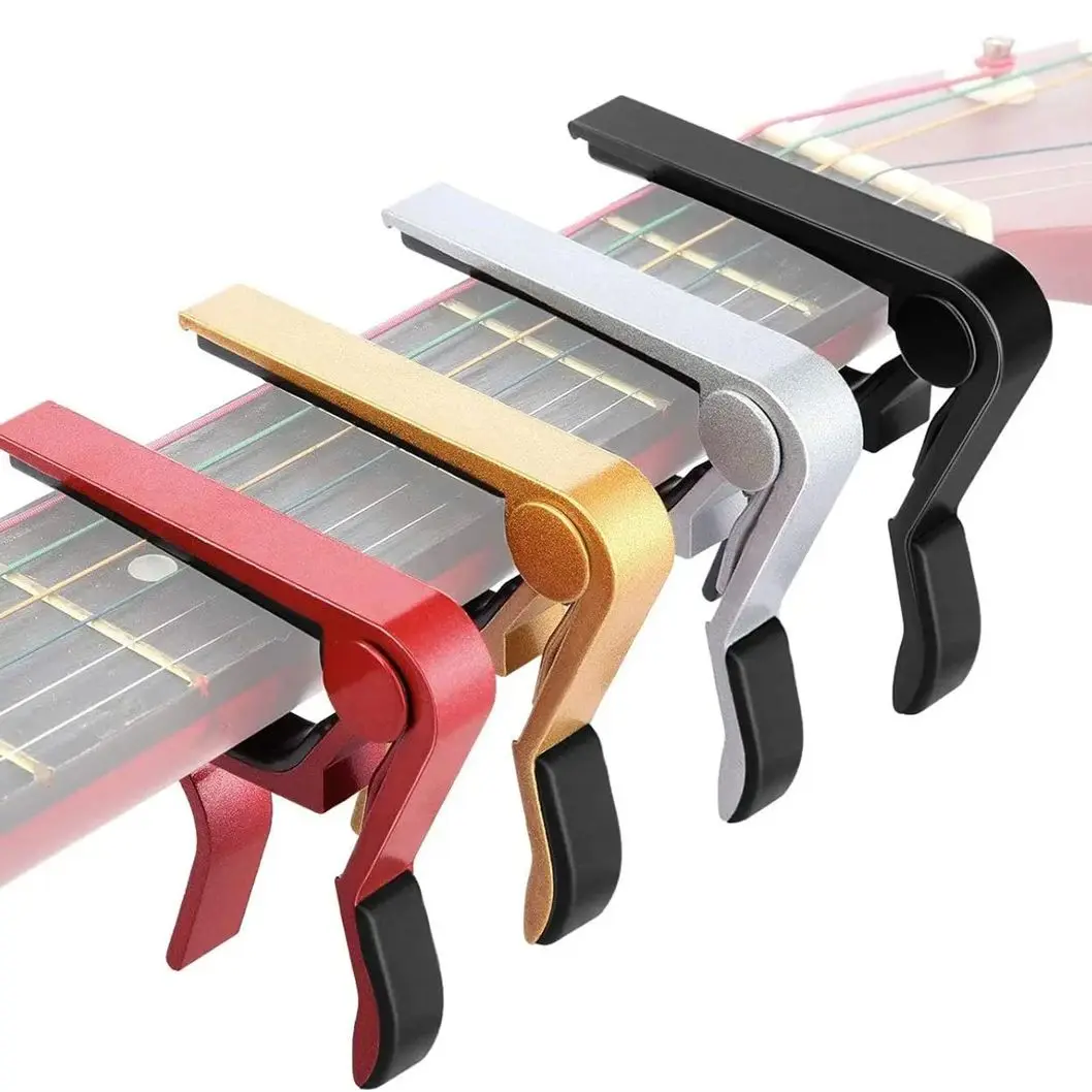 كابو ميواير جيتار كابو احترافي مصنوع من سبائك الألومنيوم بتصميم مريح: قبضة آمنة وليمة مثالية للاستوديو والمرحلة #1