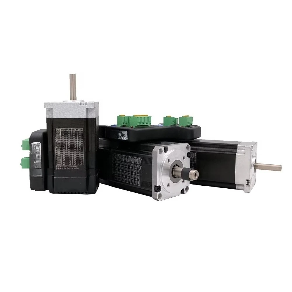 IHSV86-30-44-48 Nema34 440W New Integrated AC Servo Motor For Cnc Milling Lathe Machine