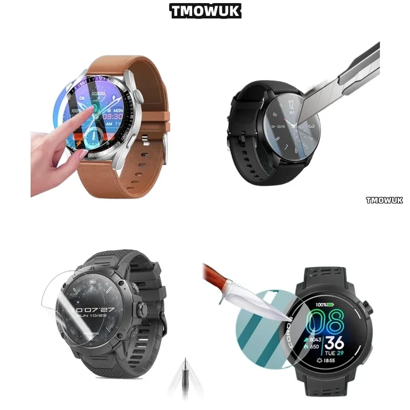 

​​For Coros PACE 3 APEX 2 Pro VERTIX 2S 42 46MM Tempered Glass Screen Guard HD Clear Anti-Reflective Film​​