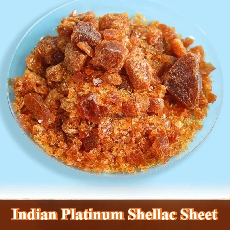 

1kg India transparent platinum shellac paint sheet furniture lacquer wood ornaments wardrobe renovation moisture-proof paint