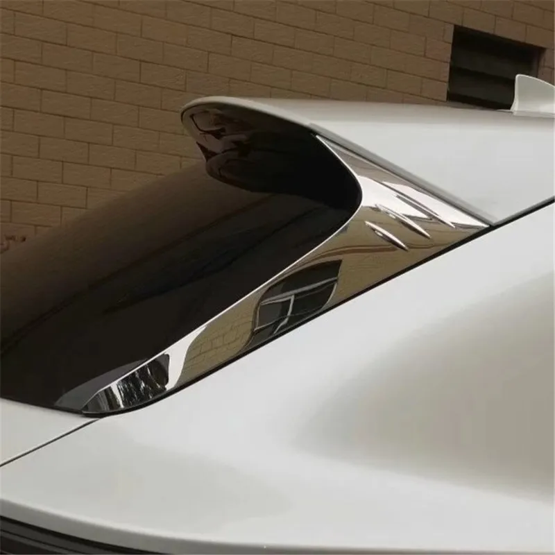 

WELKINRY For Lexus NX AZ20 2nd Gen 2022-2026 Car Tail Rear Spoiler Window Windshield Windscreen Side Triangle Cover Trim