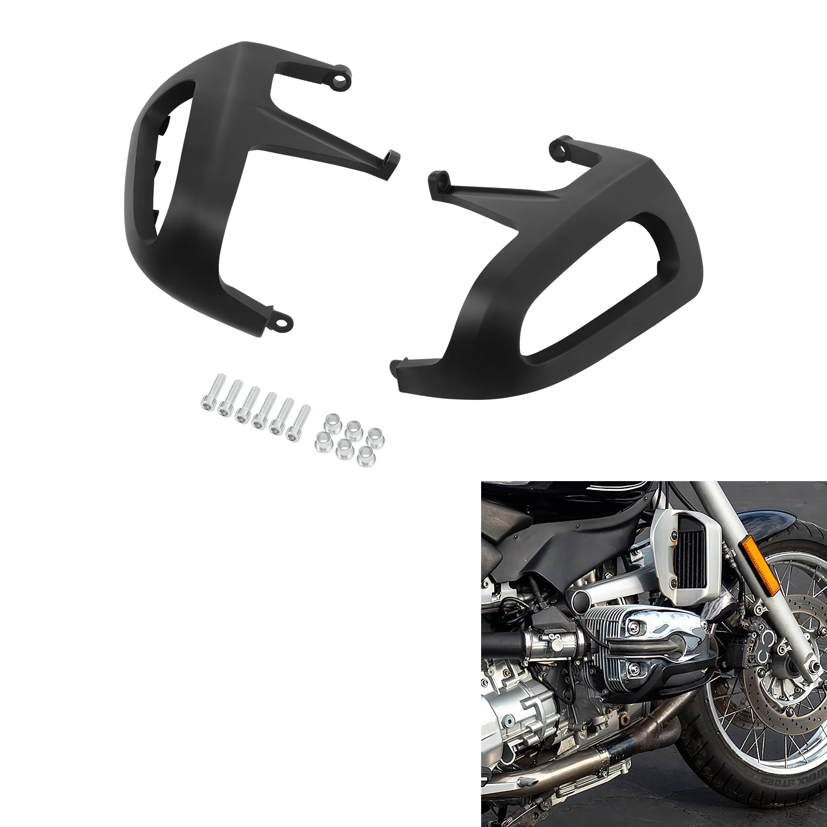 Motorcycle Engine Protector Guard Fit For BMW R1100R R1100S R1100RS 1995-2000 1996 1997 98