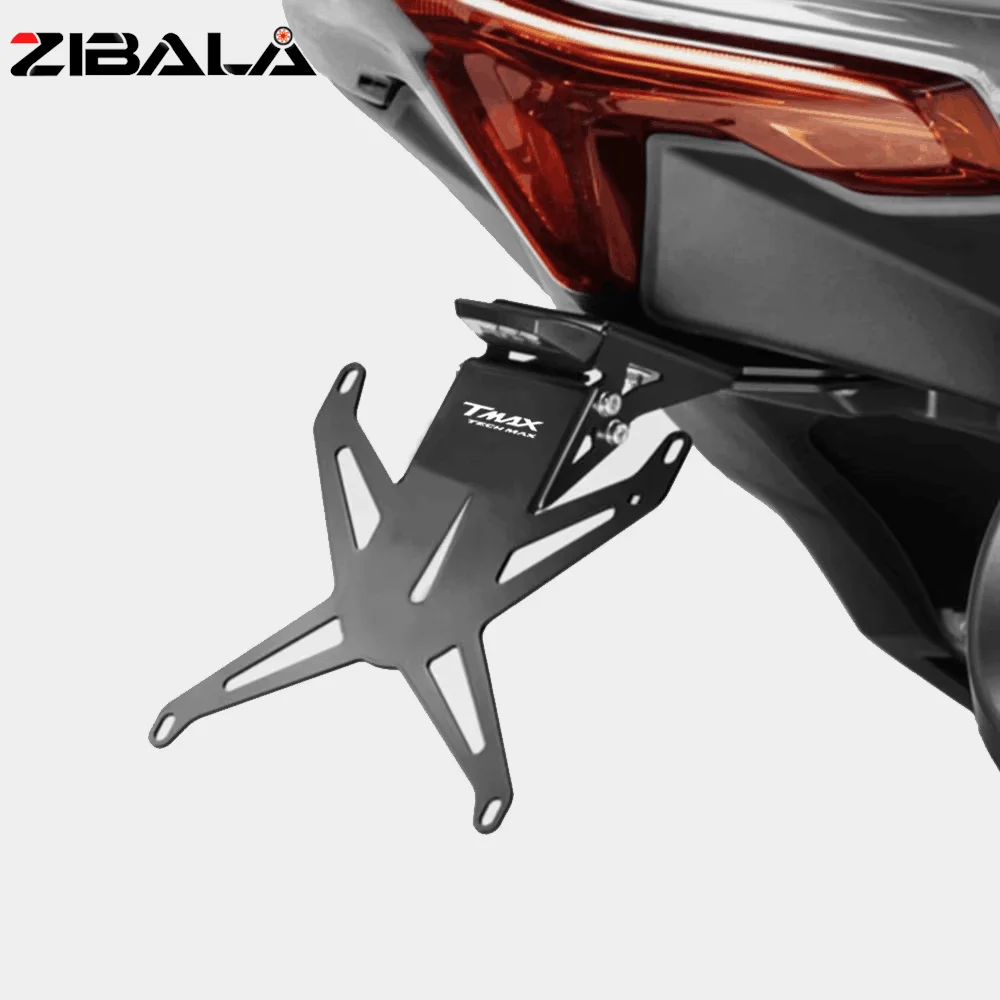 TMAX560 Motorcycle Rear License Plate Light Hugger Mudguard Bracket For YAMAHA T-MAX 560 TMAX 560 Tech Max 2023-2024-2025-2026