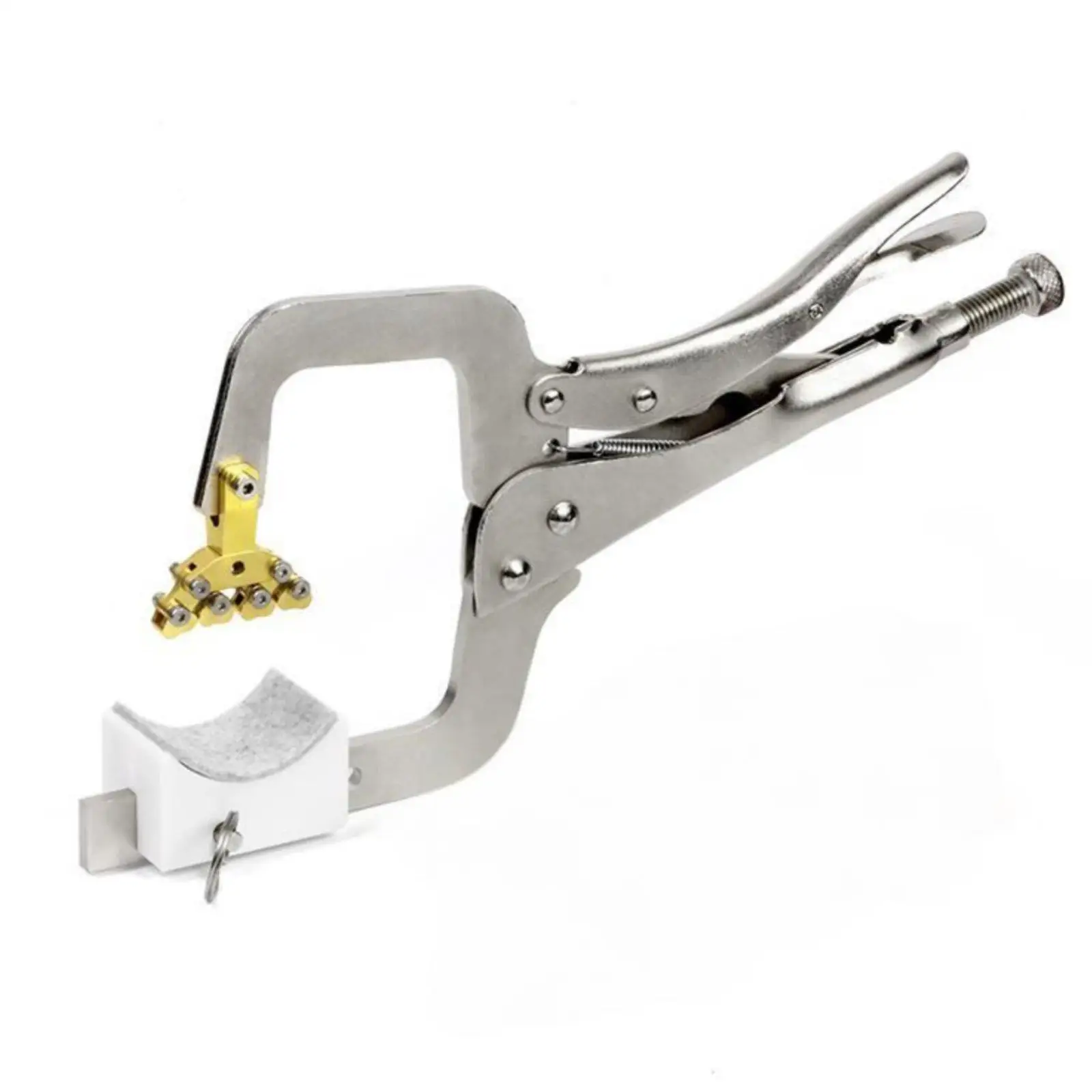 Multi Functional Fret Press Guitar String Clamp Handheld Press Machine for Luthier Instrument Service
