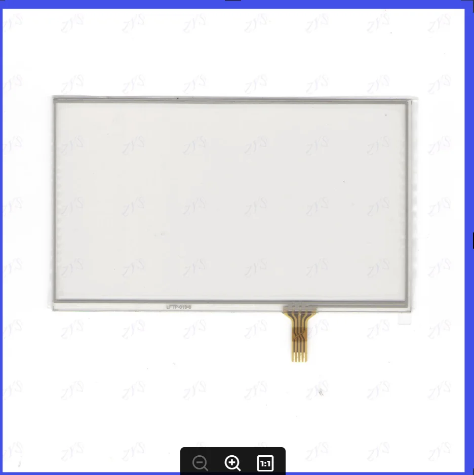 ZhiYuSun forTexet TN800   4-wire resistive touch panel for Car DVD GPS Navigator screen  glass this is compatible