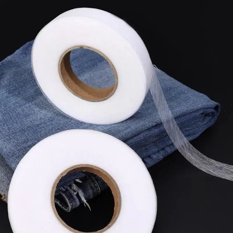 

Double Sided Piping Tape 2M Hot Melt Hemming Solution for Shortening Jeans Length No Sewing Required Fast Denim Alterations Tape