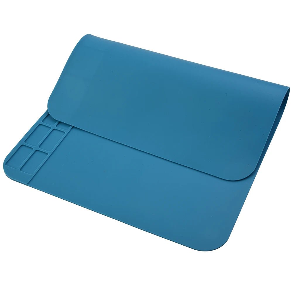 Almofada de isolamento durável para solda, reparo de solda, mesa, soldagem, reparo de solda, laptop, pc, mesa de trabalho de silicone