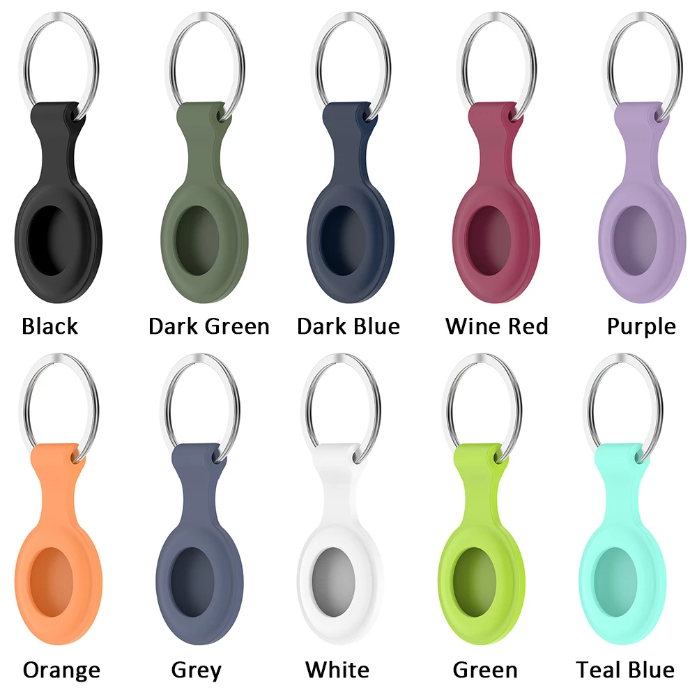 Tracker Shock-proof Full Protection Silicone Cover Case Protective For Apple AirTags