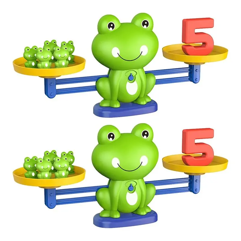 

Балансир-лягушка AS96 для изучения математики для детей от 3 лет, с карточками с цифрами и интерактивной функцией обучения для дошкольников (2)