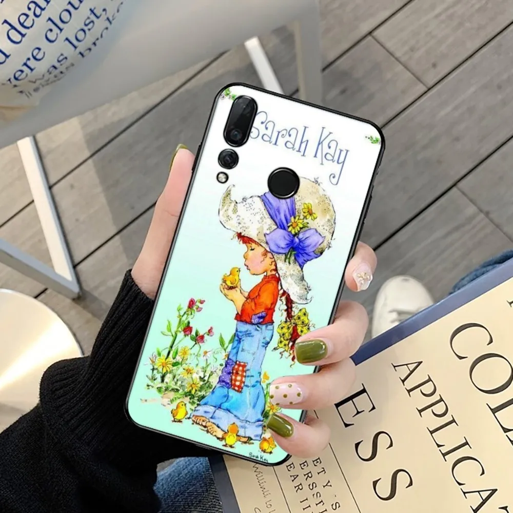 Sarah Kay Little Girl Phone Case For Huawei Y9 6 7 5 Prime Enjoy 7s 7 8 plus 7a 9e 9plus 8E Lite Psmart Shell