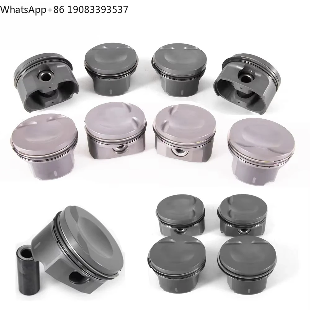 

Raceorly Forged Piston Set 82.5mm for VW for Audi EA888 2.0T 9.3/9.6 CR Engine CGMA CPEA CPLA OE 06L107065AG 06H107065DM