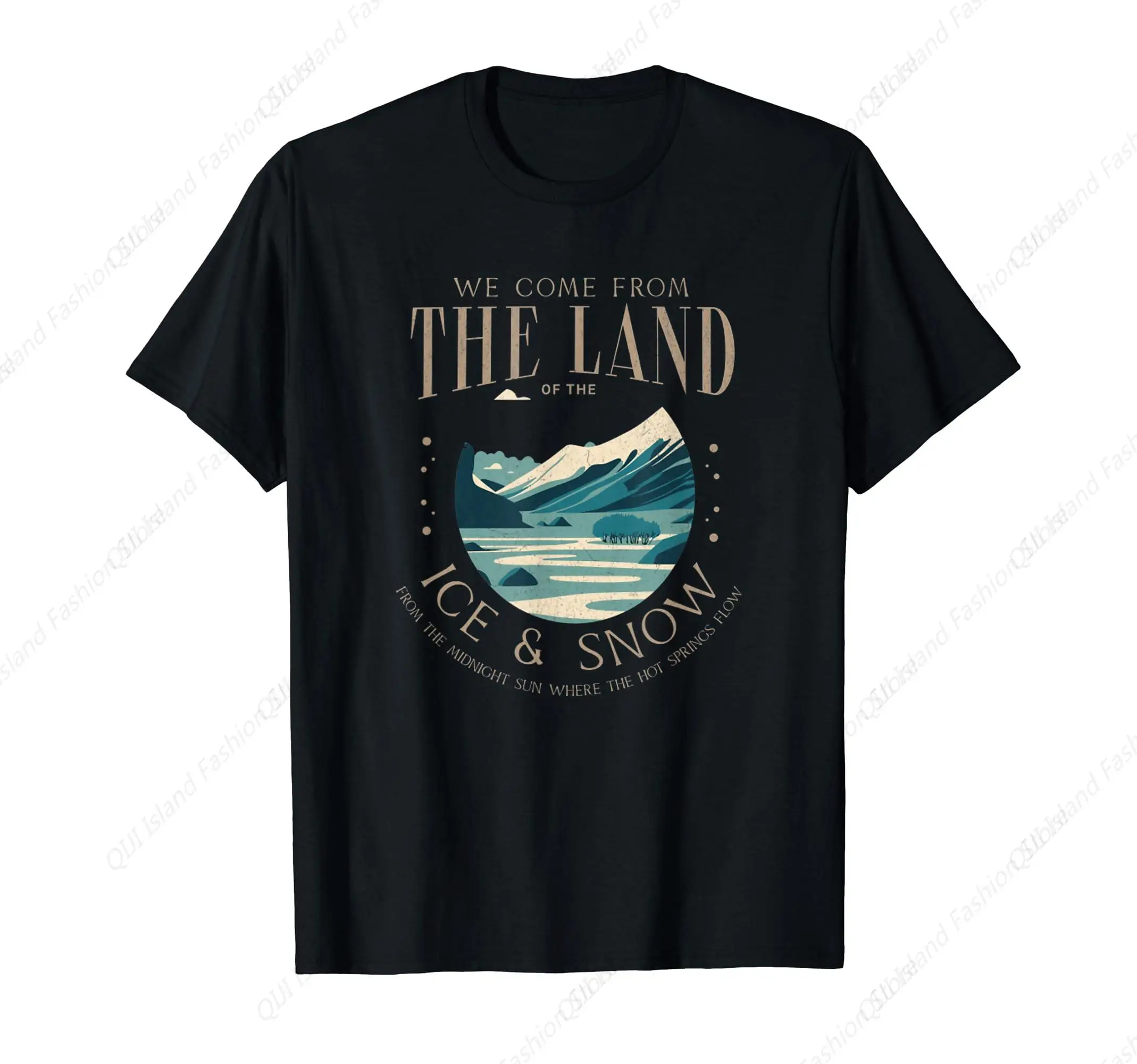 

Vintage We Come From The Land Of The Ice Snow T-Shirt
