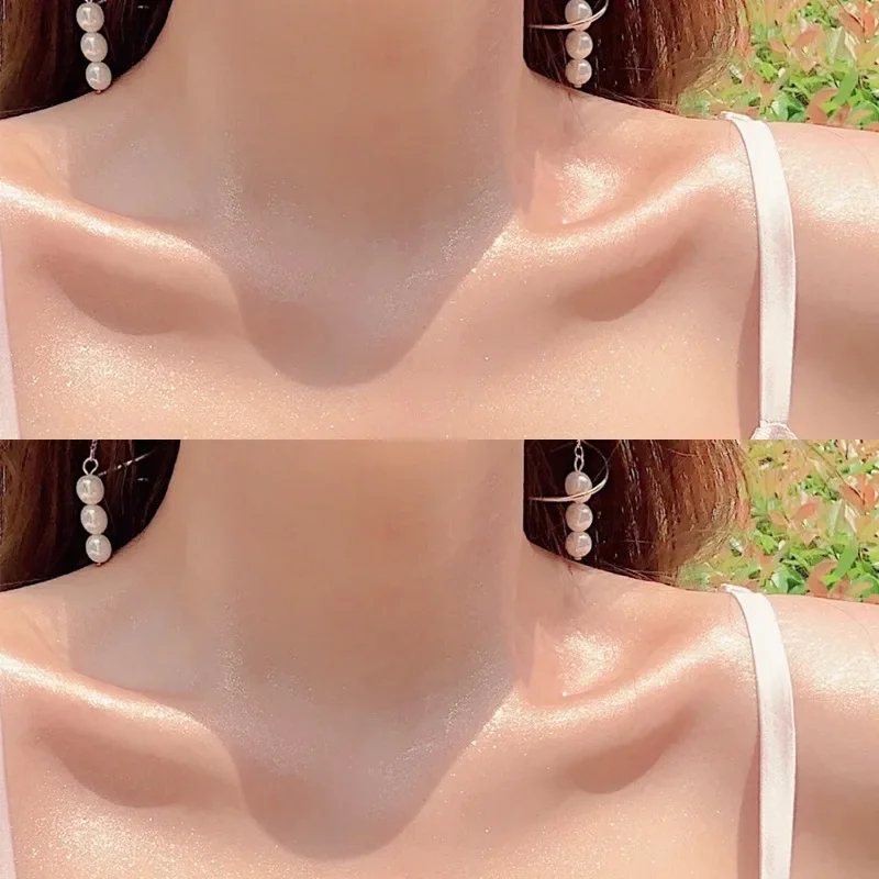 Highlighter Powder Spray Body Liquid Highlight High Gloss Glitter For Face Body Makeup Shimmer Sparkle Powder Cosmetics