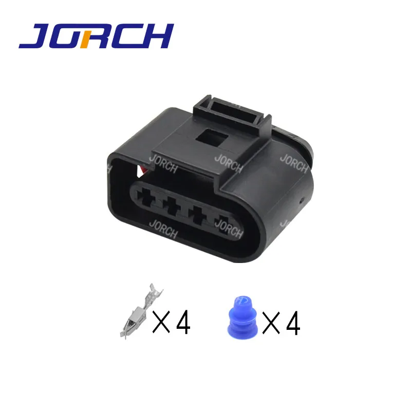 Adaptador de extensión de bobina automotriz, Conector de cable eléctrico, enchufe, 4 pines, serie 3,5, AUDI, VW, Skoda, VAG, 1J0973724
