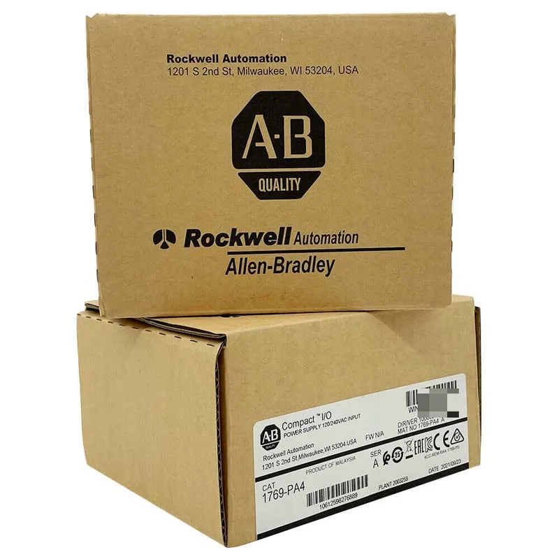 

Новые оригинальные модули ввода-вывода Allen-Bradley POINT I/O 1769-PA4 1769-PB4 EtherNet/IP