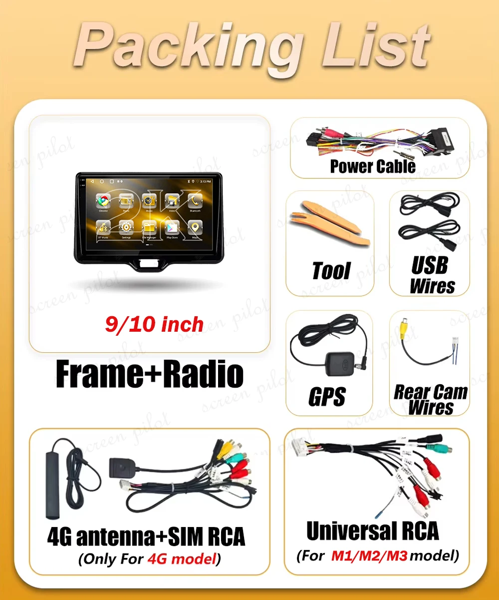 Android 16 Car Radio Stereo Head Unit For Toyota Yaris GR Cross XP210 2020-2023 RHD Multimedia Video Player GPS BT 2K QLED WIFI view 4