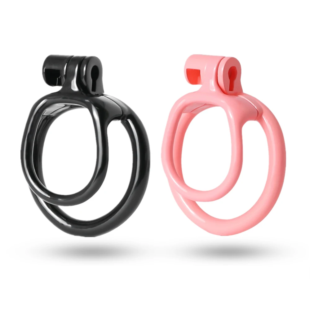 

Open Chastity Cage Set Male Double Penis Ring Cock Cage Lock Lightweight Chastity Restraint Bondage Sex Toys For Men 18 Training