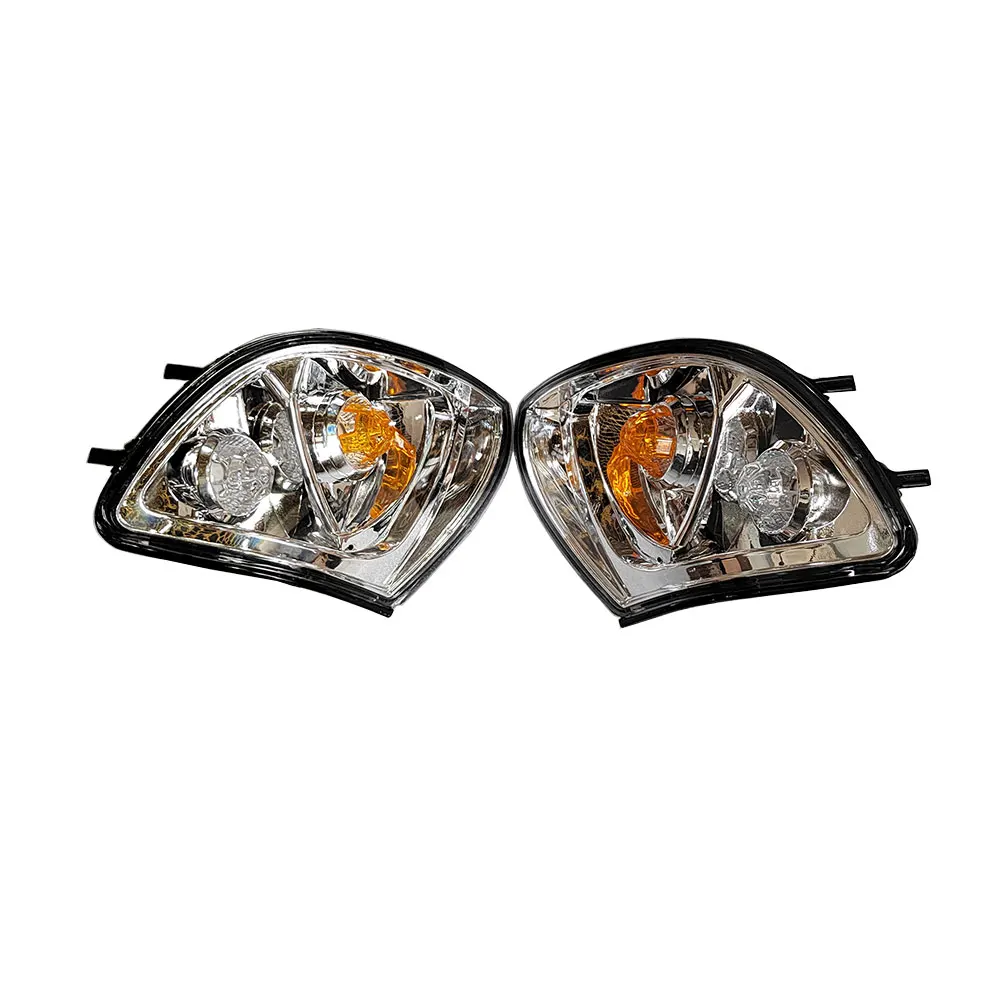 A Pair Car Fron Turn Signal Lamp Corner Light For Mitsubishi Delica PD8W L400 1998 4M40 4D56