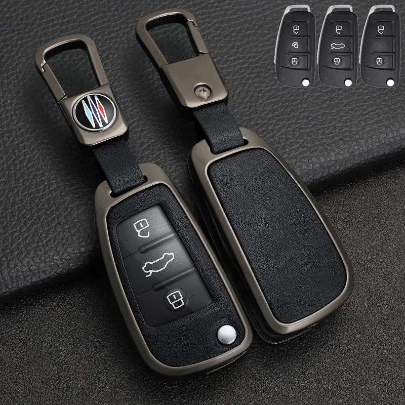 

Car Key Case Cover For Audi A1 A3 A4 8P 8L 8V A5 B6 B7 A6 A7 C5 C6 Q3 Q5 Q7 4F S3 S4 S6 RS3 TT 2 3 Buttons Flip Remote Protector