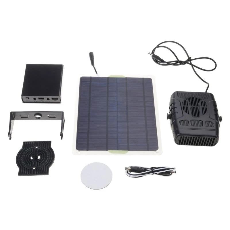 

J0MC Solar Heating Device for Greenhouses and Pet Animal Comfort Portable Solar Panel