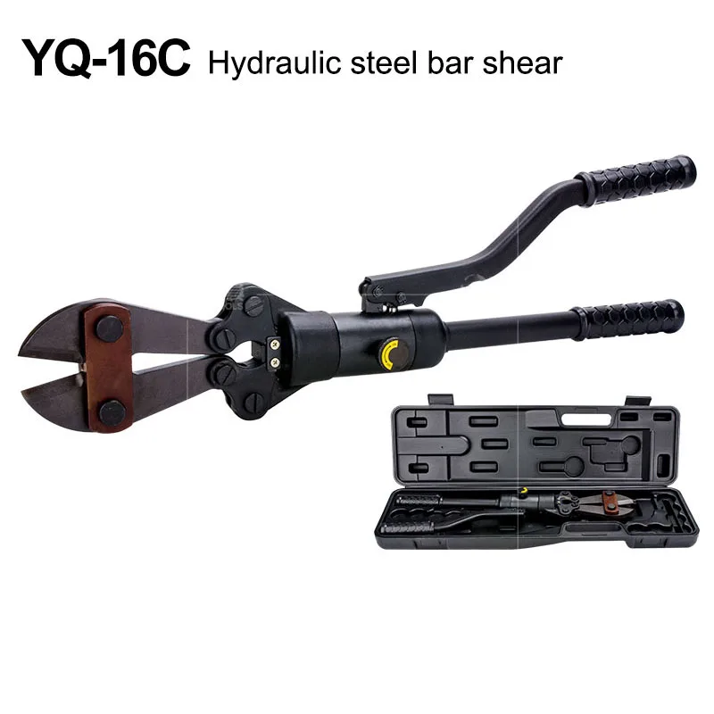 

Hydraulic Bar Shears YQ-16C Multi-function Manual Rebar Cut 4-16mm Hydraulic Rebar Cutter Hydraulic Tools