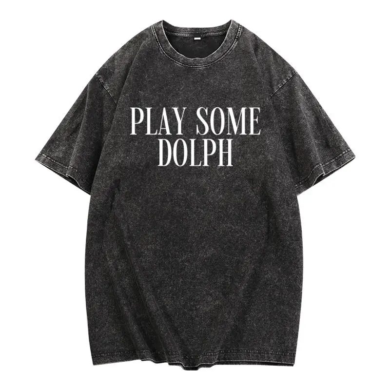 

Vintage 'PLAY SOME DOLPH' Graphic Tee – Cool Music-Inspired Shirt for Casual Streetwear & Music Lovers