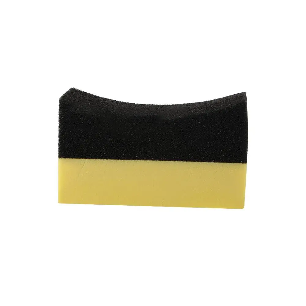 Wipe Corner Edge Car Cleaning Sponge U-Shape 6Pcs Tire Contour Pads Tyre Cleaning Sponge Polishing Sponge Cleaning Sponge