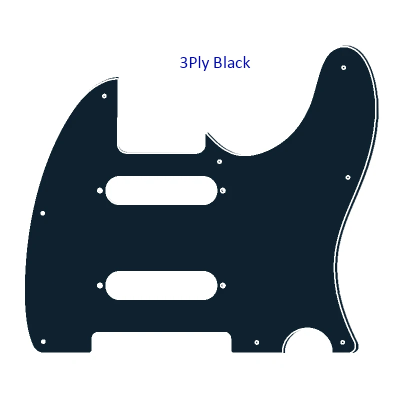 Pleroo Custom Guitar Parts - For US 62 Nashville 2 Strat Single Pickups Tele Telecaster Guitar Pickguard Scratch Plate