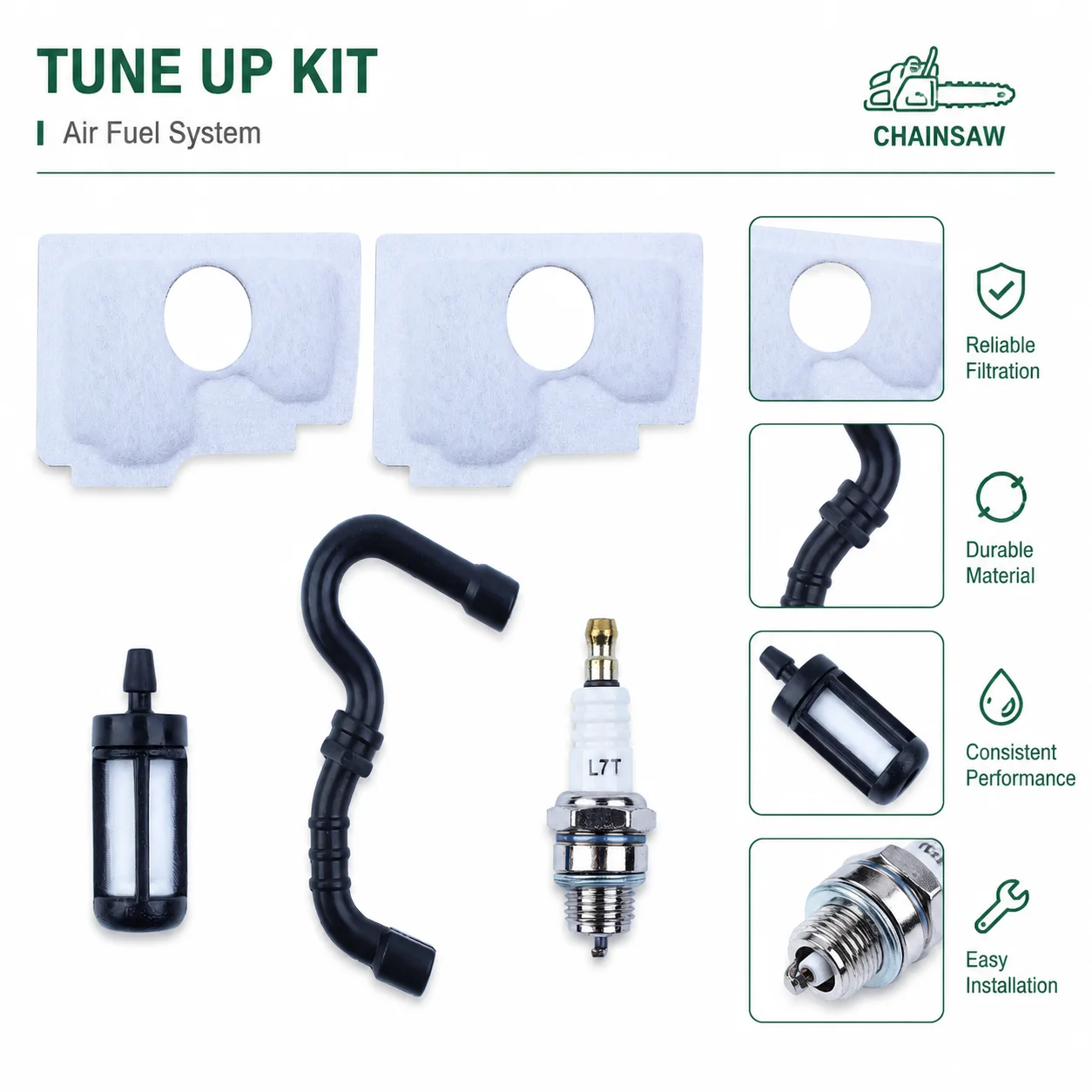Kit Perbaikan Pengganti Filter - Stihl Chainsaw Ms170 ulasan dan harga