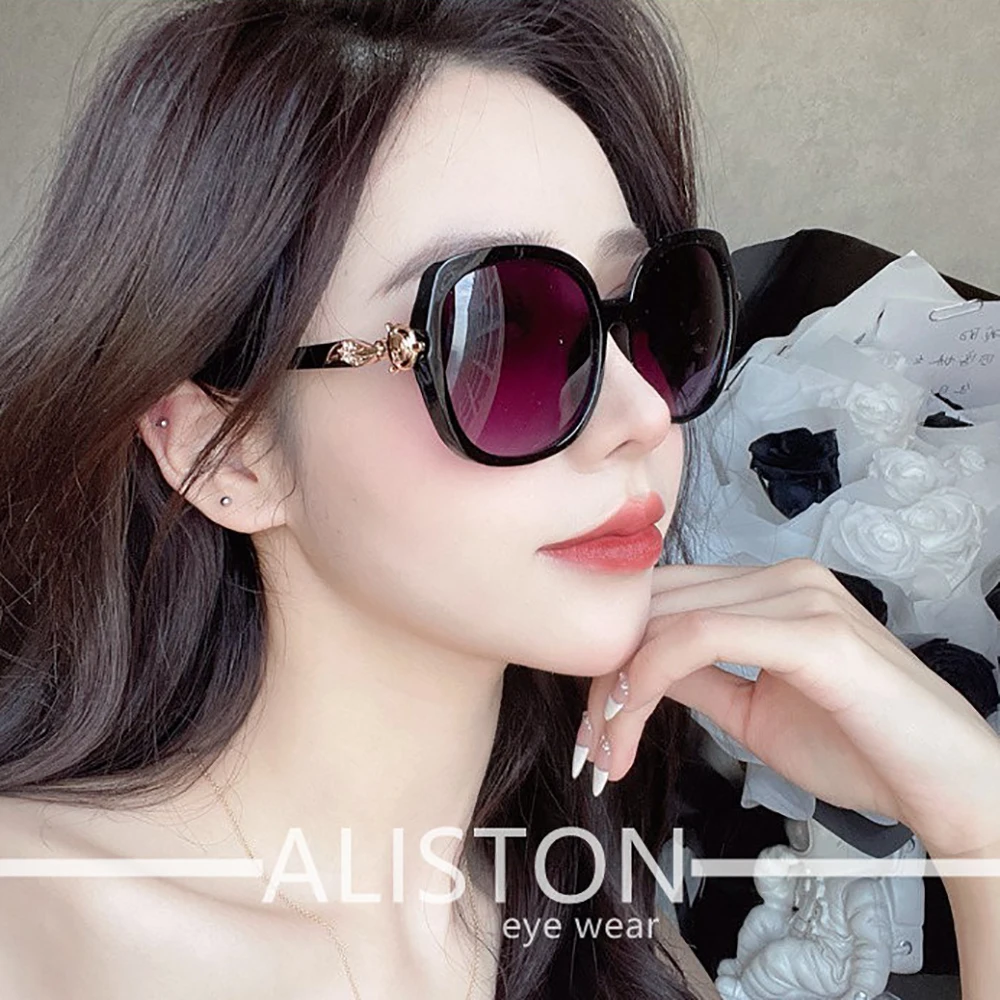 

Classic Large Frame Women's Sunglasses Fashion Brand Designer Golden Fox Sun Glasses Luxury Lady Eyewear UV400 Goggles Shades