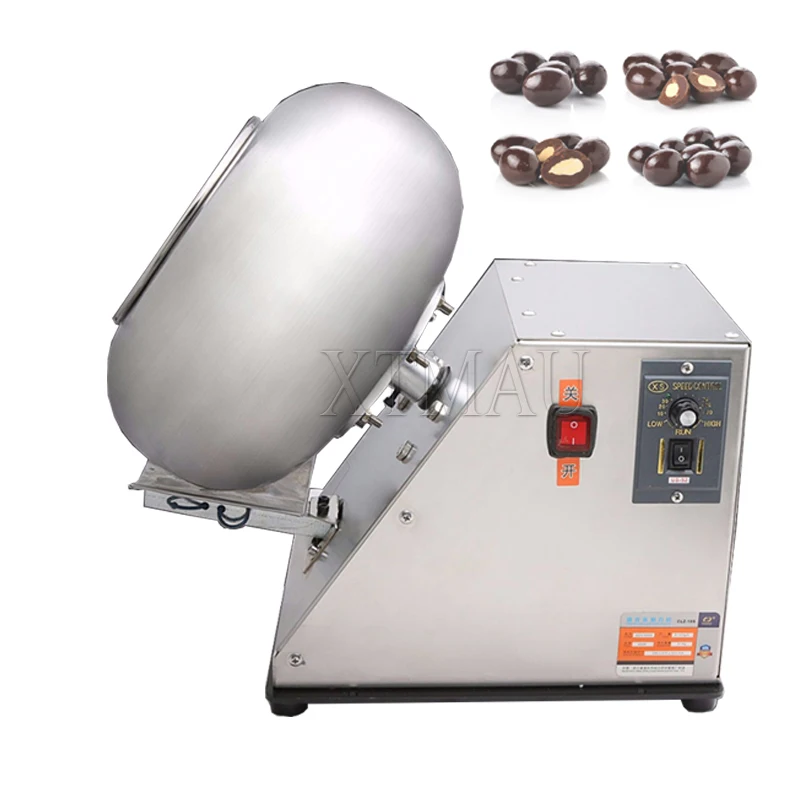 

Electric Nut Almond Popcorn Peanut Sugar Coating Machine Commercial Candy Coater Machine Automatic Candy Rolling Machine