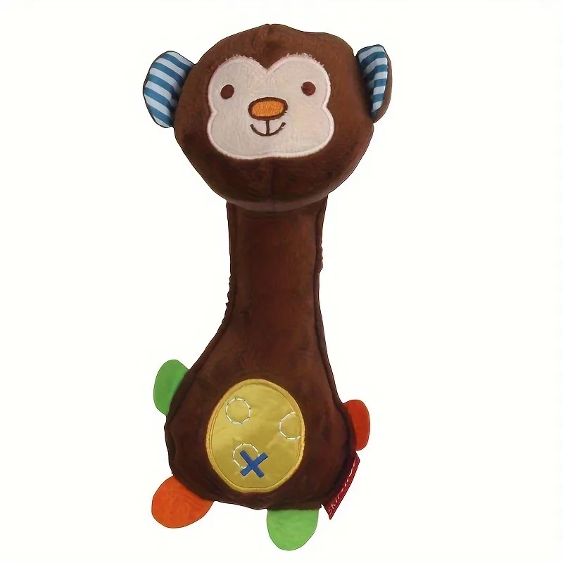 1Pcs bambole rilassanti per bambini, bastoncini educativi per agitare la peluche, campane per culla per neonati, campana per agitare i giocattoli per bambini, regalo di natale perfetto