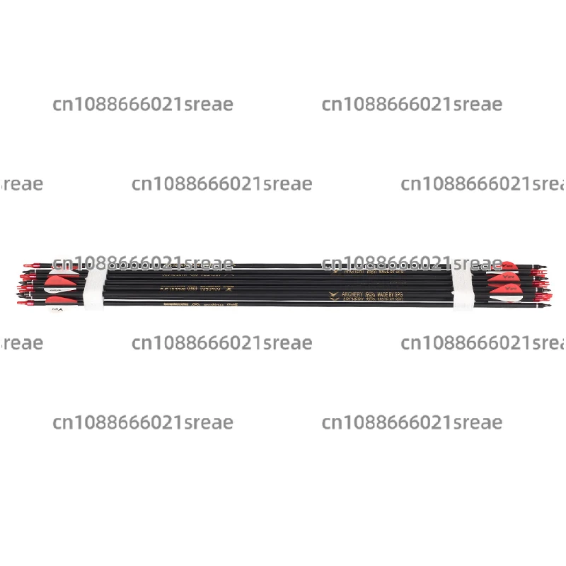 

Mixed carbon arrow, 7.8mm plus explosion-proof ring, traditional American hunting reverse curve composite bow and arrow