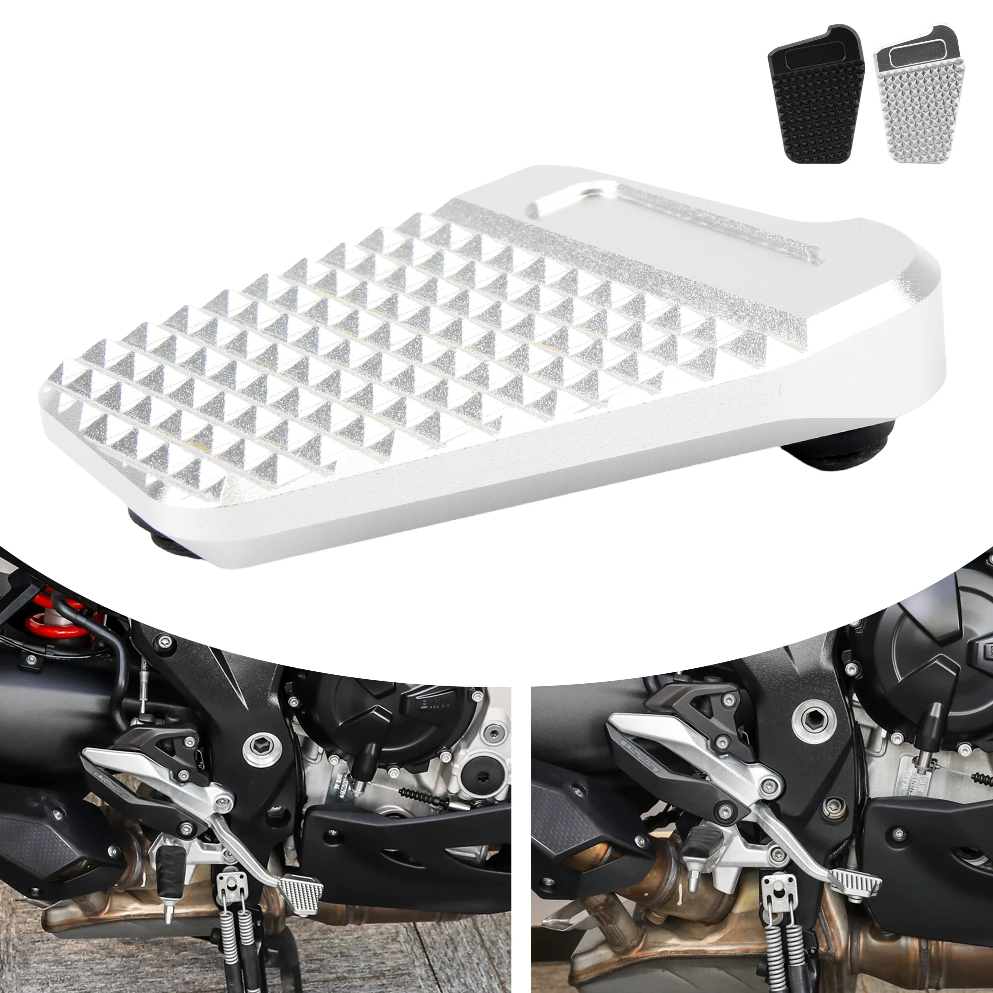 Motorcycle Pedal Foot Enlarge Extension Widened Pedals Rear Brake Lever For BMW R1300GS 1300GS ADV 2023 2024 Universal Accessori