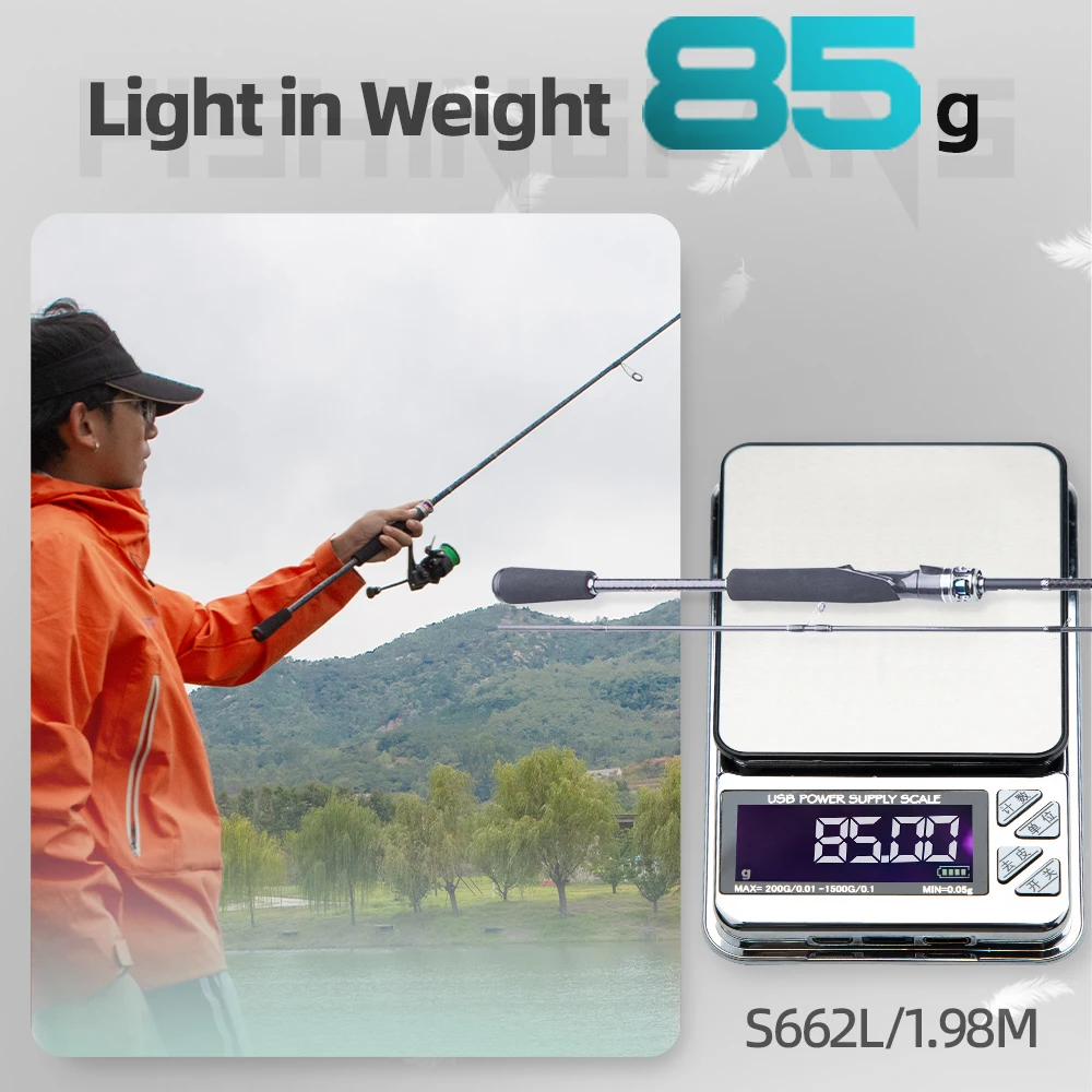 مراوح الصيد رانسي ماكس عالية الكربون فوجي O دليل عالية الكربون سوبر لايت L ML M الغزل الصب باس البحر قارب الصيد رود #2