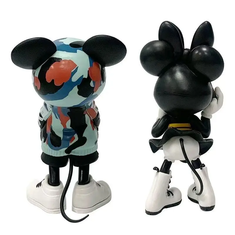 15cm,Mickey and Minnie, trendy clothing accessories,gift dolls trendy,trendy,playable,decorative items