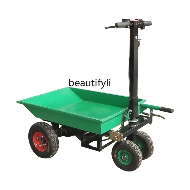 A06 Складной электрический бортовой грузовик, транспортный стул, сельскохозяйственный самосвал, саморазгрузочный