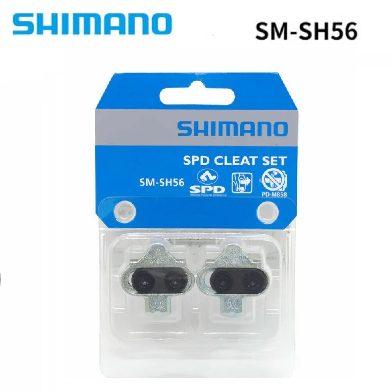 SHIMANO-Pedal de Stollen Multi-Release, Pedal de Bicicleta MTB, Cleat Mutter Platten, Conjunto Paar Float berg, SPD SM, SH56, SH51