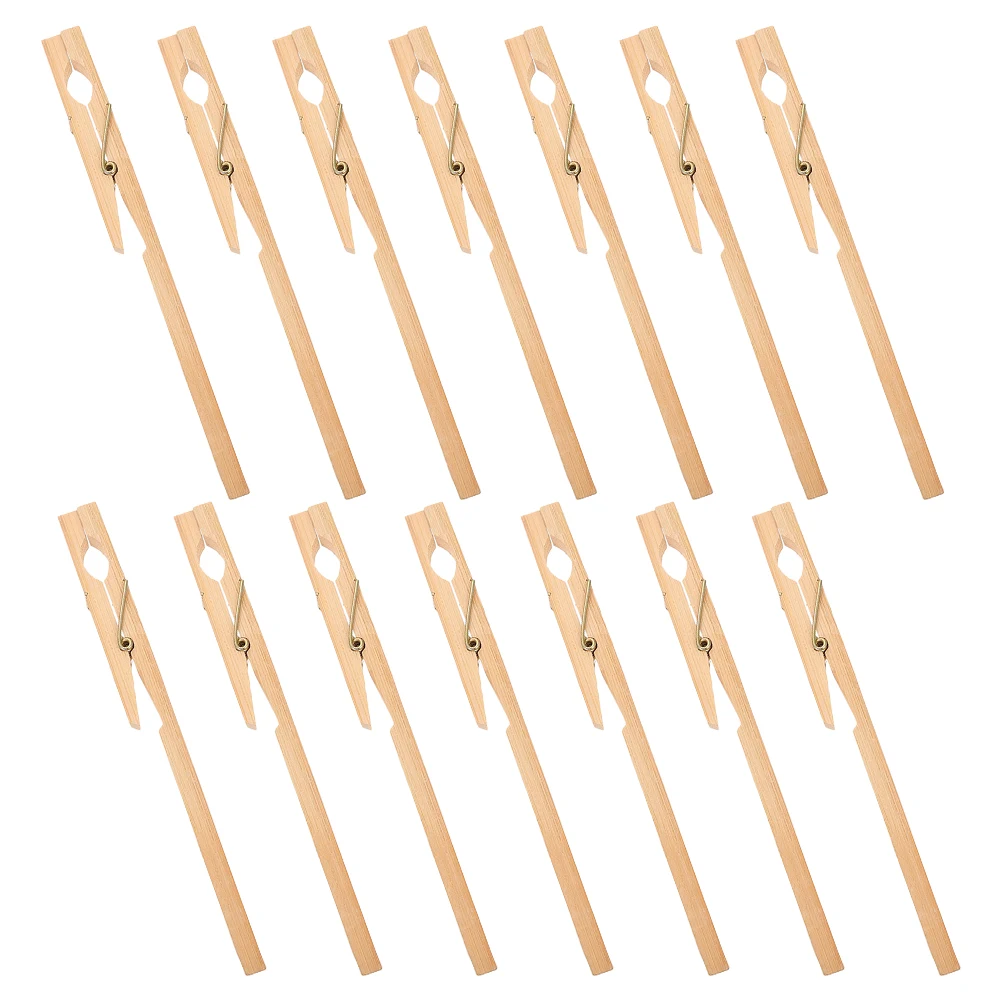 

20 Pcs Experiment Tube Clip Tube Clamps Bamboo Fixing Clips Holder Tubes Pipe Glass Equipment Teaching Accessories