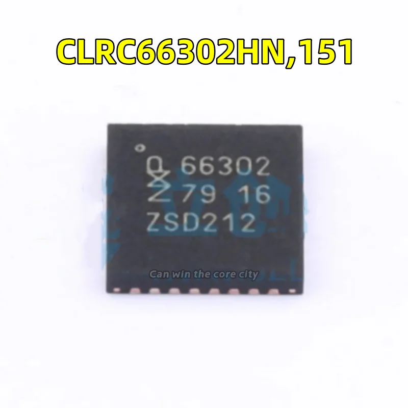 

5-100 PCS/LOT New CLRC66302HN, 151 package QFN-32 screen print 66302 RF card chip original in stock