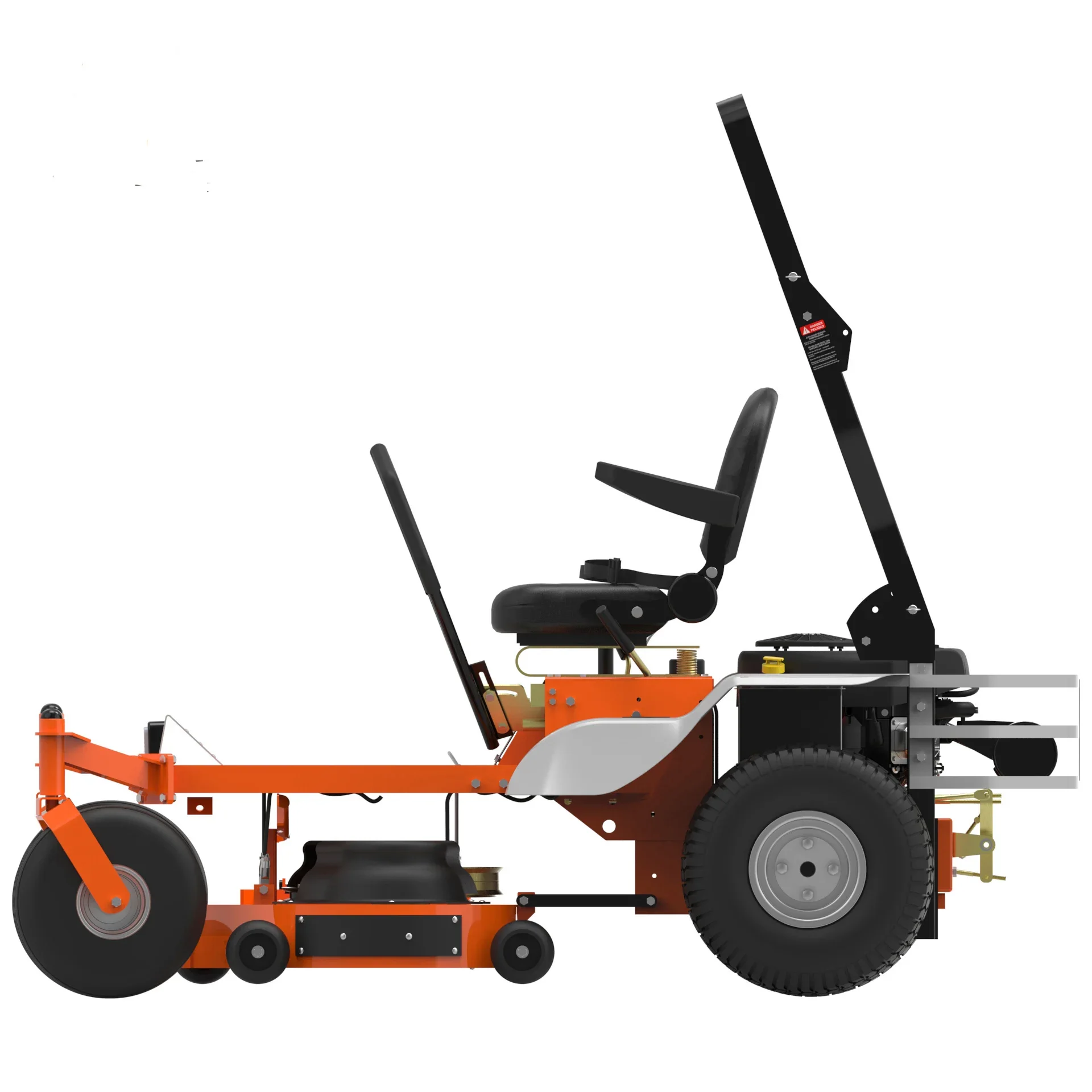 2 EuroV EPA High Quality Brush Cutter Gasoline 4x4 Wheel Grass cutting machine