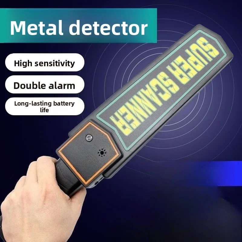 High Sensitivity Handheld Metal Detector, Security Scanner Wand for Venue, Exam Room & Mobile Phone Detection
