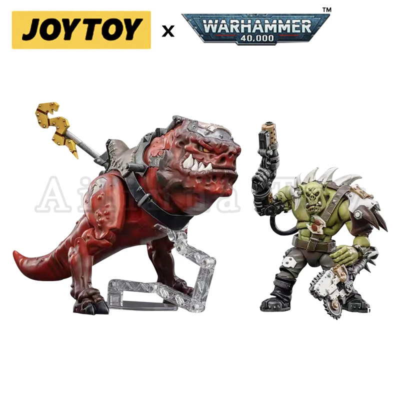Joytoy 1/18 Action figur 40k Orks Squighog Nob auf Smasha Squig Anime Sammlung Militär modell